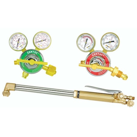 Gentec OUTFITS, Med/Hvy Dty w/ 21in. Torch & ck vlvs, Econo-Cartons 63L-4